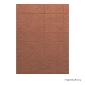 Porcelanato Monocromatico Lux 15x15cm Marrom - Portinari Mood Bw Esmaltado Bold