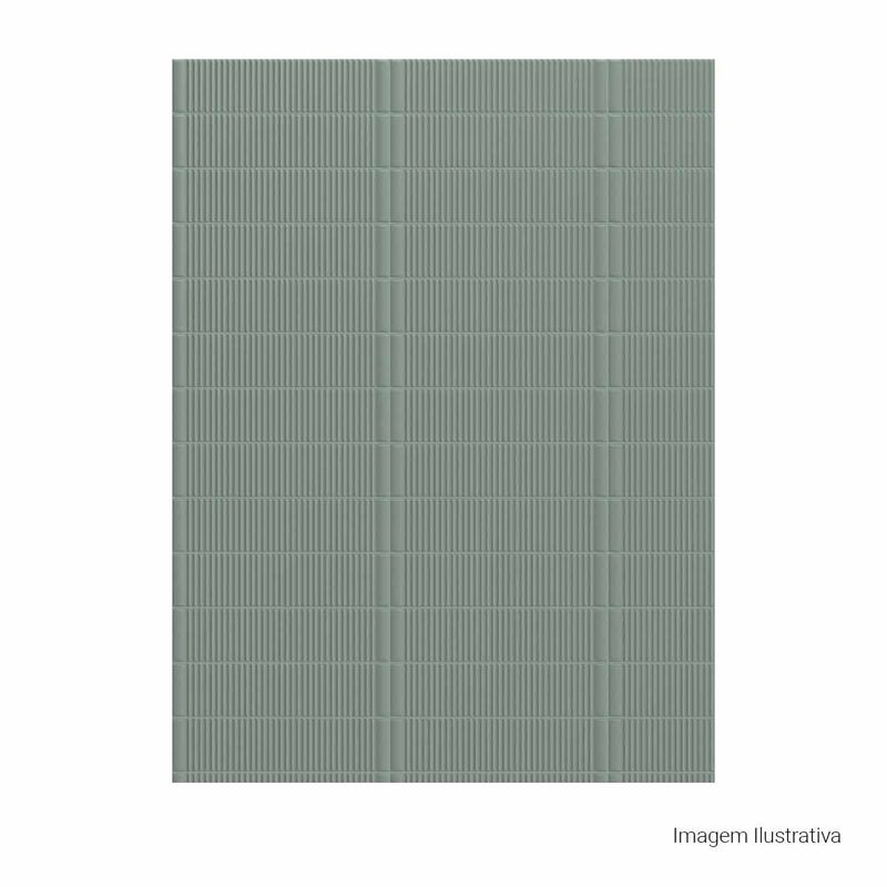 Porcelanato-Senses-Matte-Decor-Green-10x40cm-Bold---Portinari---6062527A---Fundo-Branco-Produto-com-item-complementar-Quadrado-ou-Horizontal