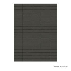 Azulejo-Versos-LuxDark-Gray-8x25cm-Bold---Portinari---6060449A---Fundo-Branco-Produto-com-item-complementar-Quadrado-ou-Horizontal