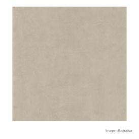 Porcelanato Polido Cimentício 90x90cm Bege - Portinari Downtown Hd Al Pol Retificado