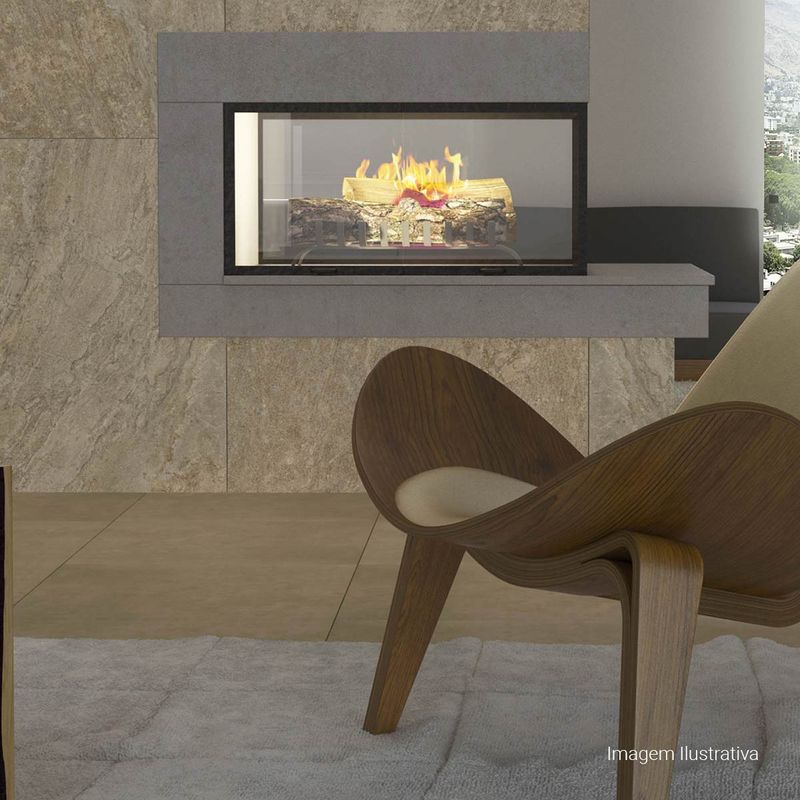 Porcelanato-Urban-Acetinado-Concreto-60x60cm-Bold---Portinari---6055508A---Ambientada-Ampla-