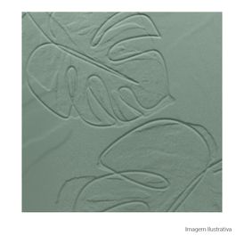 Porcelanato Decorado Matte/lux 20x20cm Verde - Portinari Nuances da Natureza Folhas Ao Vento Decor Gn Mlx Bold