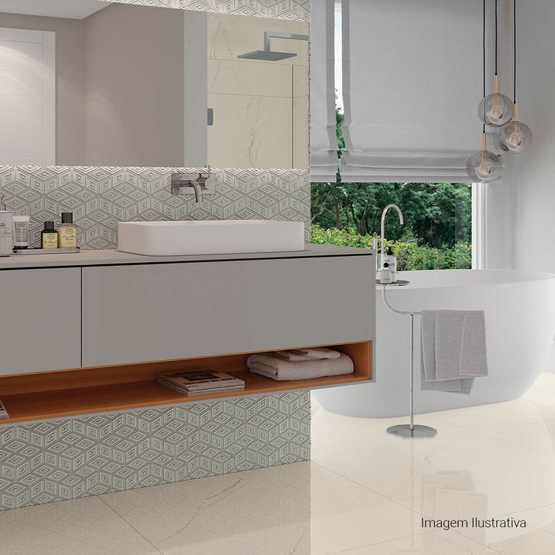 Azulejo-Realce-Matte-LuxSoft-Gray-30x60cm-Ret---Portinari---6061564A---Ambientada-Ampla-