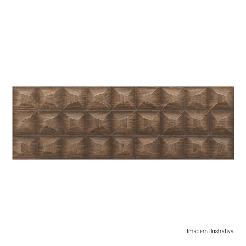 Azulejo-Cappuccino-Matte-Decor-Dark-Brown-33x100cm-Ret---Portinari---6061527A---Fundo-Branco-Produto-Principal-SKU-Quadrado-ou-Horizontal