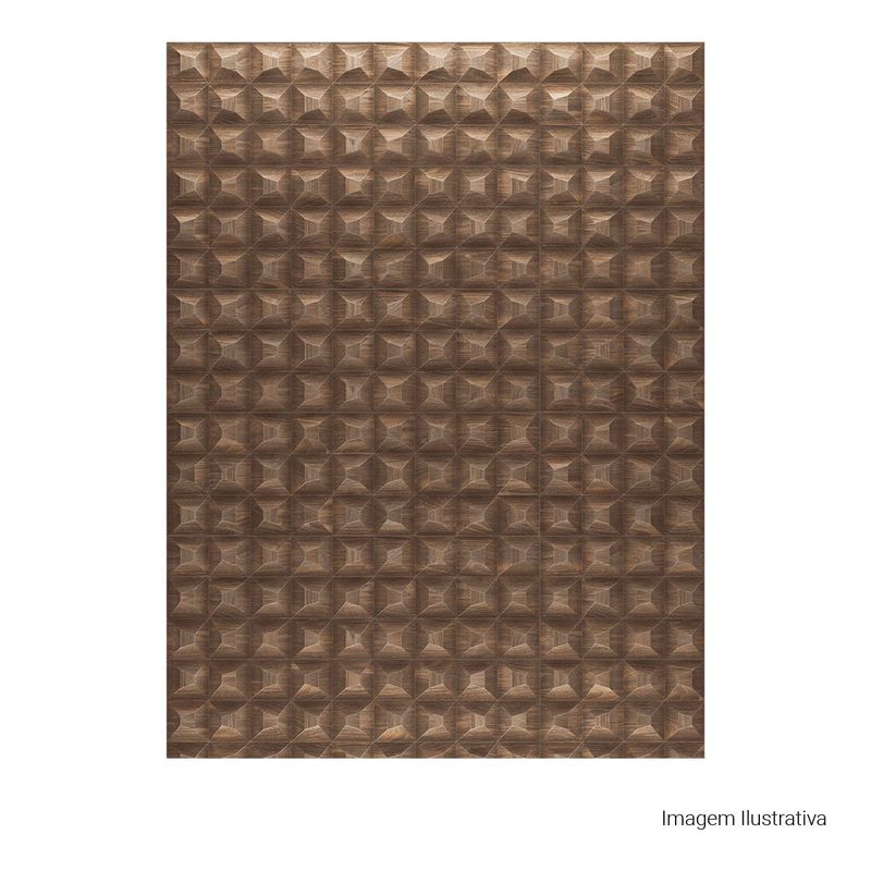 Azulejo-Cappuccino-Matte-Decor-Dark-Brown-33x100cm-Ret---Portinari---6061527A---Fundo-Branco-Produto-com-item-complementar-Quadrado-ou-Horizontal