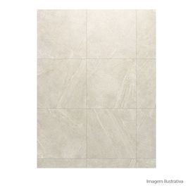 Porcelanato Pedra Hard 100x100cm Cinza - Portinari Sandstone Sgr Pietra Prime Retificado