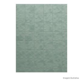 Porcelanato Monocromatico Lux 15x15cm Verde - Portinari Mood Sgn Esmaltado Bold