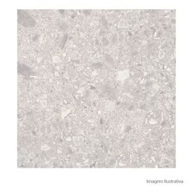 Porcelanato Polido Pedra 100x100cm Cinza - Portinari Mount Clemo Sgr Pol Pietra Prime Retificado