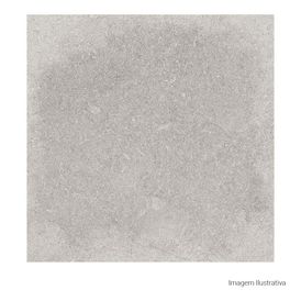Porcelanato Cimentício Natural 20x20cm Cinza - Portinari Dom Gr Nat Esmaltado Bold