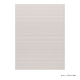 Porcelanato Monocromatico Natural 10x40cm Cinza - Portinari Colores Sgr Nat Esmaltado Bold