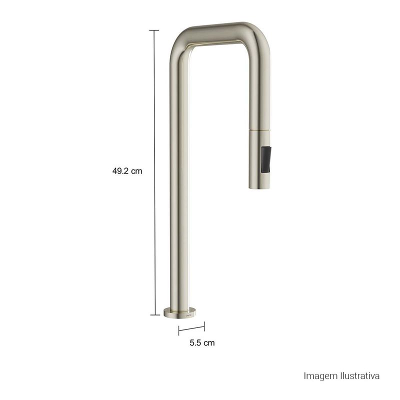 Bica-de-Mesa-Deca-Reta-para-Cozinha-You-Inox---Deca---1290.INX99---Fundo-Branco-Medida-Foto-com-medidas-Produto-unico-ou-multiplos