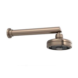 Chuveiro com Tubo de Parede Chuveiro Acqua Plus Corten