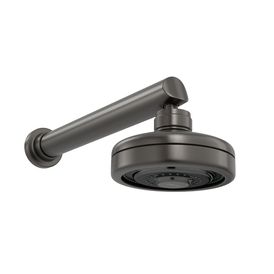 Chuveiro com Tubo de Parede Dark Antracite