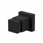 Acabamento-para-Registro-de-Pressao-Deca-1-2--e-3-4--com-Mecanismo-1-2-Volta-Cubo-Black-Matte---Deca---4916.BL86.PQ.MT---Fundo-Branco-Produto-Principal-SKU-posicionada-na-diagonal-esquerda