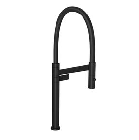 Torneira-Deca-de-Mesa-para-Cozinha-Colore-Black-Matte-e-Preto---Deca---1189.BL.MT.PT---Fundo-Branco-Produto-Principal-SKU-posicionada-na-lateral-direita