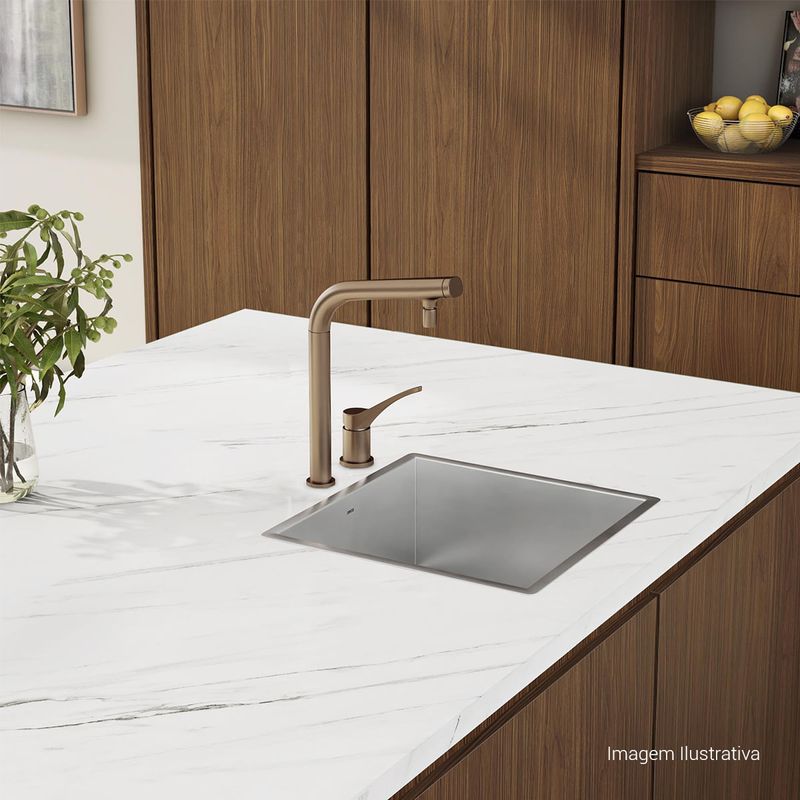 Bica-de-Mesa-Deca-para-Cozinha-Click-You-Corten---Deca---1291.CT99.MT---Ambientada-Com-Zoom-no-produto-pode-conter-2-ou-mais-produtos-diretamente-relacionados-e-acessorios-de-banheiros.