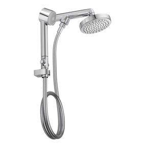 Chuveiro-Deca-com-Desviador-e-Ducha-Manual-FlexCromado---Deca---1955.C---Fundo-Branco-Produto-Principal-SKU-posicionada-na-lateral-direita