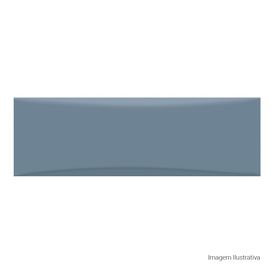 Azulejo Bella Vita Lux Blue - 8cmx25cm Bold