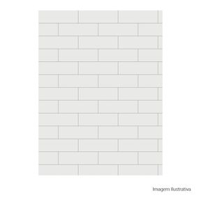 Azulejo-Decora-Matte-White-8x25cm-Bold---Portinari---6059357A---Fundo-Branco-Produto-com-item-complementar-Quadrado-ou-Horizontal