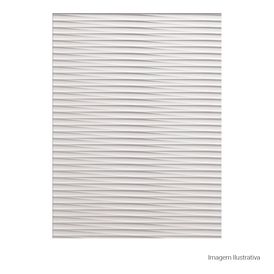 Porcelanato 33X100cm Matte Ret Minimalismo Bruto Branco