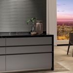 Azulejo-Minimalismo-Bruto-Matte-Decor-White-33x100cm-Ret---Portinari---6062265A---Ambientada-Ampla-