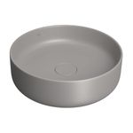 Cuba-de-Apoio-Deca-Redonda-40cm-Soft-Antracite---Deca---L.12040.85---Fundo-Branco-Produto-Principal-SKU-posicionada-na-diagonal-direita-ou-redondo-e-produto-fechado