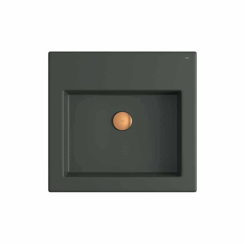 Cuba-de-Apoio-Deca-com-Mesa-Quadrada-430mm-Kale-Green---Deca---L.737.42---Fundo-Branco-Produto-Principal-SKU-vista-de-cima
