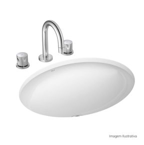 Cuba-de-Embutir-Oval-490x365mm-Deca-Linha-L-Branco---Deca---L.37.17---Fundo-Branco-Produto-com-item-complementar-posicionada-na-diagonal-direita-e-fechado-ou-produto-redondo