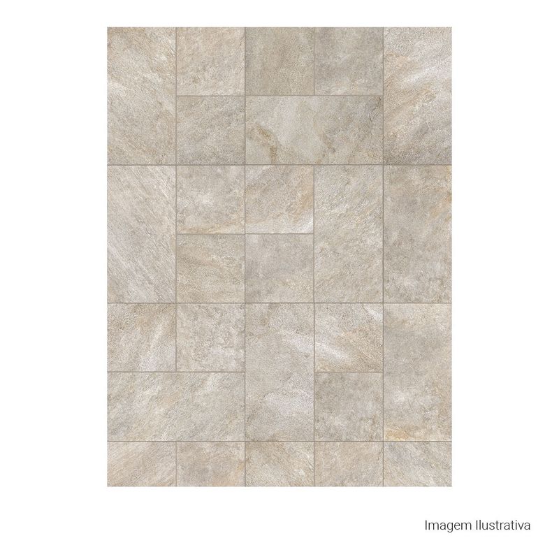 Porcelanato-Duetto-Hard-Decor-Gray-60x60cm-Bold---Portinari---6058590A---Fundo-Branco-Produto-com-item-complementar-Quadrado-ou-Horizontal