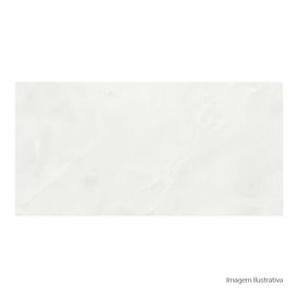 Porcelanato Polido Marmorizado 60x120cm Branco - Portinari Onice Ofw Pol Retificado