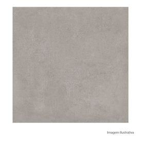 Porcelanato Cimentício Natural 120x120cm Cinza - Ceusa Street Gr Nat Esmaltado Retificado