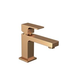 Misturador Monocomando de Mesa Bica Baixa para Lavatório Unic Gold Matte