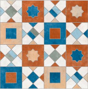 Porcelanato-Ladrilho-Marroquino-MIX-Natural---60x60cm-Retificado---Ceusa---5062746A---Fundo-Branco-Produto-Principal-SKU-Quadrado-ou-Horizontal