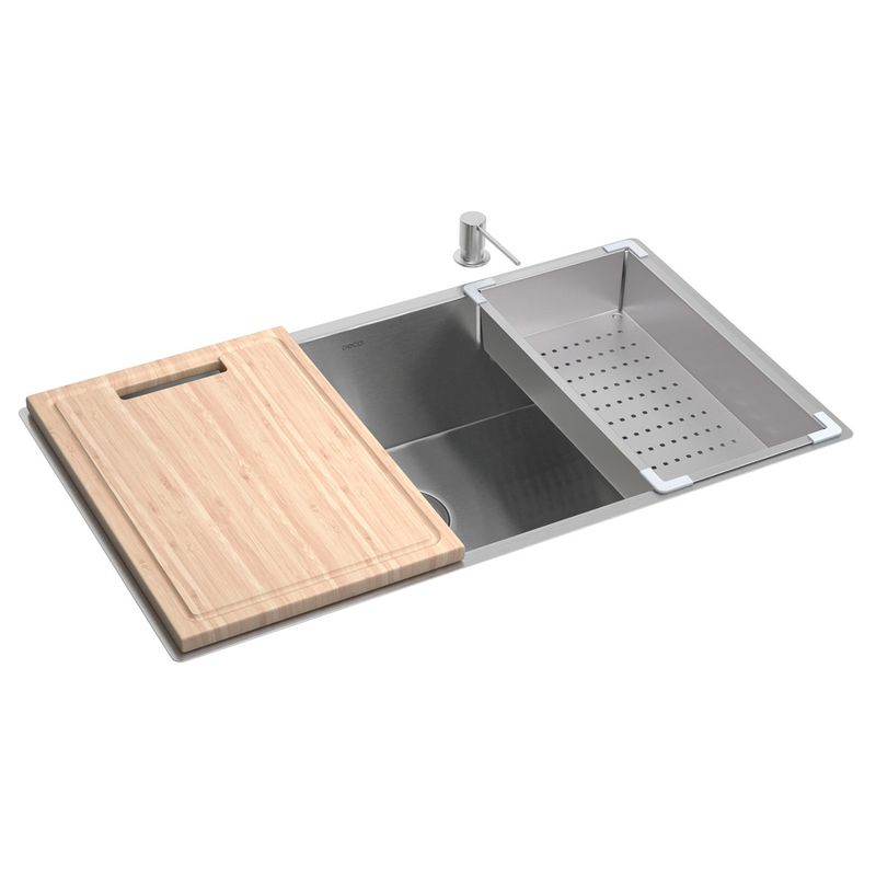 Cuba-de-Cozinha-Retangular-Deca-com-Acessorios-75x40cm-Suprema-Inox---Deca---CC.670.75.AC.INX---Fundo-Branco-Produto-Principal-SKU-posicionada-na-diagonal-direita-ou-redondo-e-produto-fechado