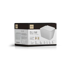 Kit Completo Deca Bacia Convencional Slim Monte Carlo Branco