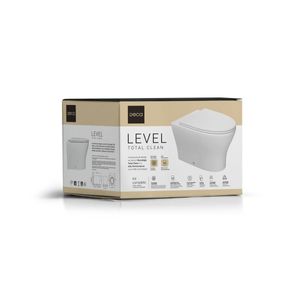 Kit Completo Deca Bacia Convencional Nova Level Monte Carlo Branco
