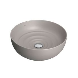Cuba de Apoio Deca Redonda 40cm Gota Soft Antracite