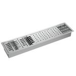Calha-Organizadora-de-Cozinha-Deca-com-Sistema-de-Escoamento-90-cm-Inox---Deca---AC.210.90.ORG.INX---Fundo-Branco-Produto-Principal-SKU-posicionada-na-diagonal-direita-ou-redondo-e-produto-fechado