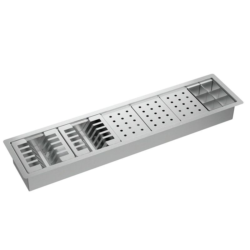 Calha-Organizadora-de-Cozinha-Deca-com-Sistema-de-Escoamento-90-cm-Inox---Deca---AC.210.90.ORG.INX---Fundo-Branco-Produto-Principal-SKU-posicionada-na-diagonal-direita-ou-redondo-e-produto-fechado