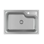 Cuba-de-Cozinha-Retangular-Deca-Com-Deck-60x40cm-Facile-Inox---Deca---CC.660.60.DK.INX---Fundo-Branco-Produto-Principal-SKU-posicionada-de-frete-e-reto