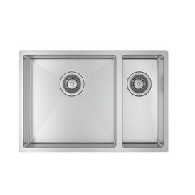 Cuba de Cozinha Retangular Dupla Deca 60x40cm Suprema Inox