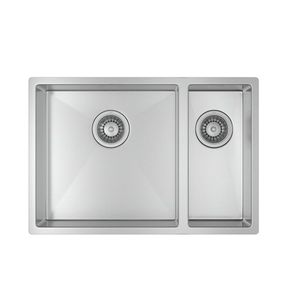 Cuba de Cozinha Retangular Dupla Deca 60x40cm Suprema Inox