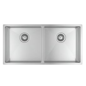 Cuba de Cozinha Retangular Dupla Deca 80x40cm Suprema Inox