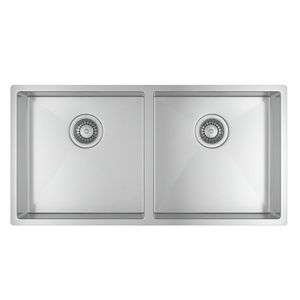 Cuba de Cozinha Retangular Dupla Deca 80x40cm Suprema Inox