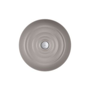 Cuba de Apoio Deca Redonda 40cm Gota Soft Antracite