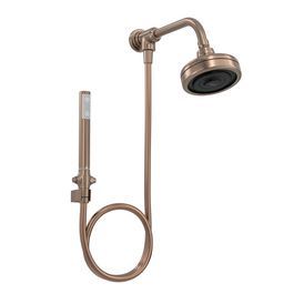 Kit Chuveiro Deca com Desviador Universal Redondo de Parede Corten