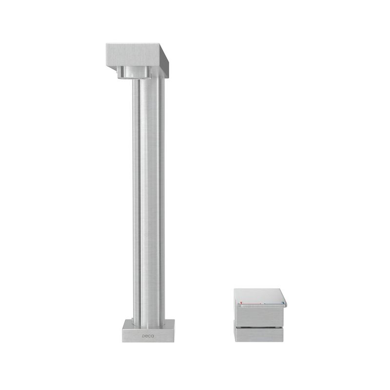 Misturador-Monocomando-Deca-de-Mesa-Retratil-para-Cozinha-Spin-Motion-Inox---Deca---2254.INX---Fundo-Branco-Produto-Principal-SKU-posicionada-de-frete-e-reto