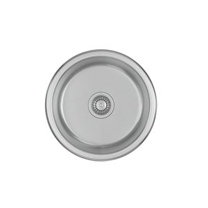 Cuba de Cozinha Redonda Deca 40cm Facile Inox