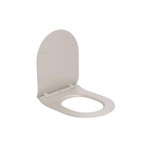 Assento em Termofixo Deca com Slow Close e Easy Clean para Bacias para Bacias Lk Carrara Nuova Barbante