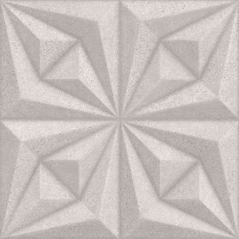 Azulejo-Drapeado-Beton-60x60cm-Ret---Ceusa---5066072A---Fundo-Branco-Produto-com-item-complementar-